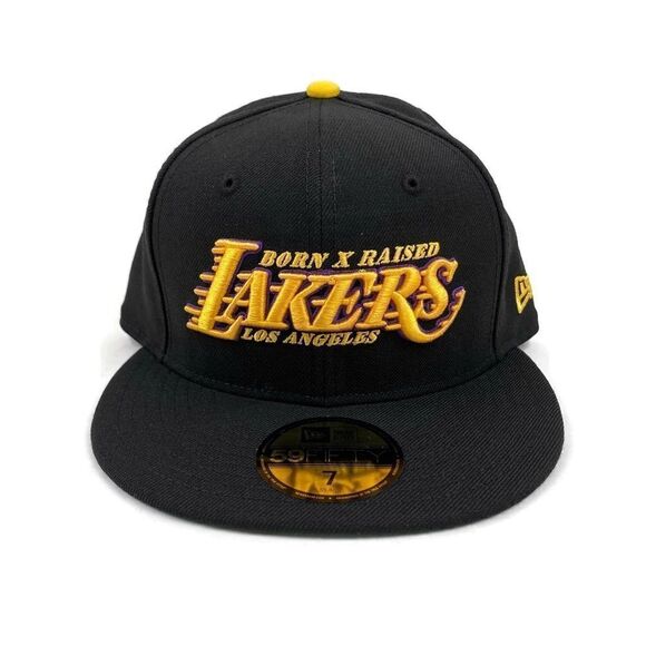 Born X Raised Lakers Showtime New Era 59Fifty - Picture 1 of 7